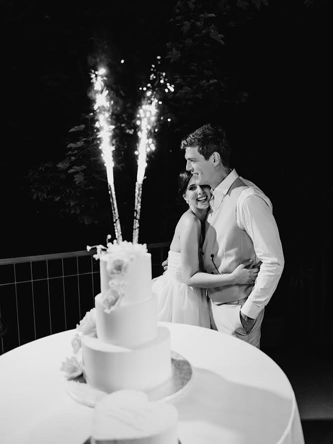 esküvői boldog pillanat